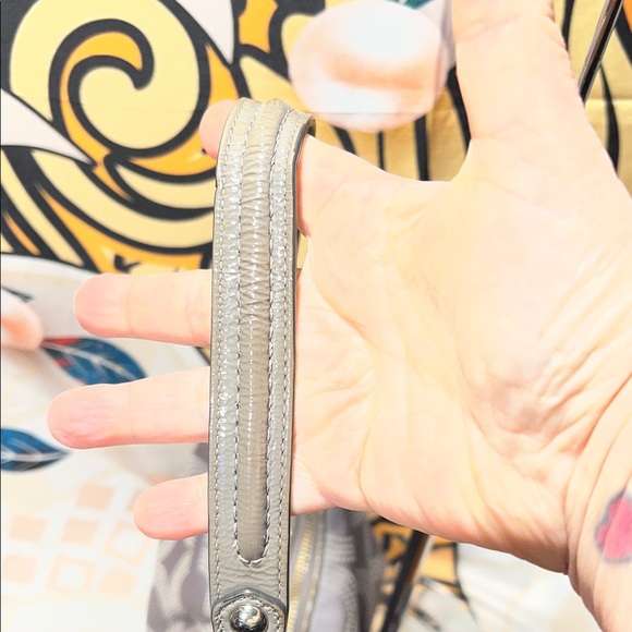 Coach Ashley Dotted Op Art Convertible Hobo Bag - F20031 - Picture 6 of 13